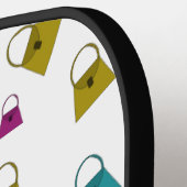 Ontwerper Mini Handtassen Pickleball Paddle (Links Detail)