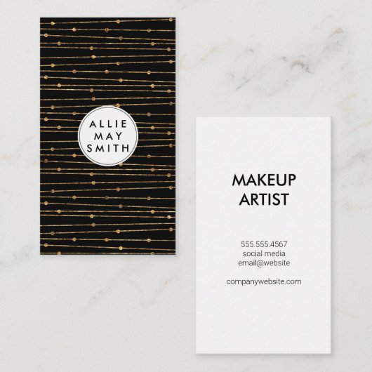 Ontwerper | Modern Stijlvol Visitekaartje (Voorkant / Achterkant)