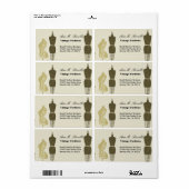 ontwerper Modes & Craft Business Etiket (Full Sheet)