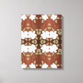 Ontwerper Muurkunst met Honey Browns Canvas Afdruk (Voorkant)