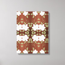 Ontwerper Muurkunst met Honey Browns