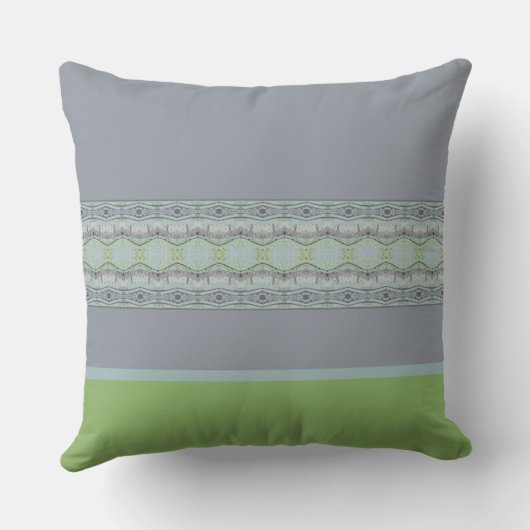 Ontwerper Patio Decor met Grijs Buitenkussen (Achterkant)