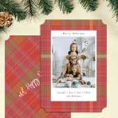 Ontwerper Plaid Fotokleur Veranderen van Kerstmis  Feestdagenkaart