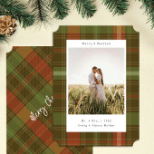 Ontwerper Plaid Kleur veranderende Foto Christmas  Feestdagenkaart