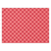 Ontwerper plaid patroon rood en roze tafelkleed (Voorkant (Horizontaal))