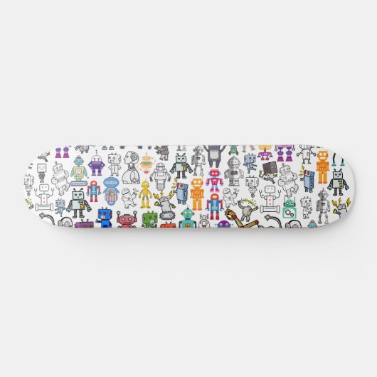 Ontwerper Robot Robotics Skateboard Schaats Decf F (Horizontaal)