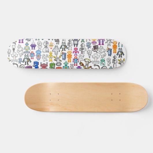 Ontwerper Robot Robotics Skateboard Schaats Decf F (Horizontaal)