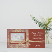 Ontwerper Sjabloon voor kerstKaart (Staand voorkant)