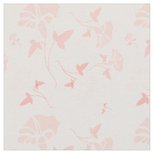 Ontwerper Stoffen - Roze Bloemen & Wit - Cadeau (Close Up)