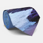 Ontwerper Stropdas, Sunrise Ocean Waves Stropdas (Opgerold)