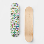 Ontwerper Succulent Plant Cactus Skateboard Deck (Voorkant)