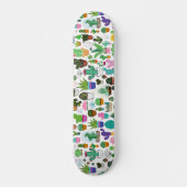 Ontwerper Succulent Plant Cactus Skateboard Deck (Voorkant)