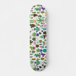 Ontwerper Succulent Plant Cactus Skateboard Deck