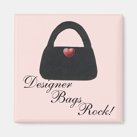 Ontwerper Tassen Rock Magneet (Voorkant)