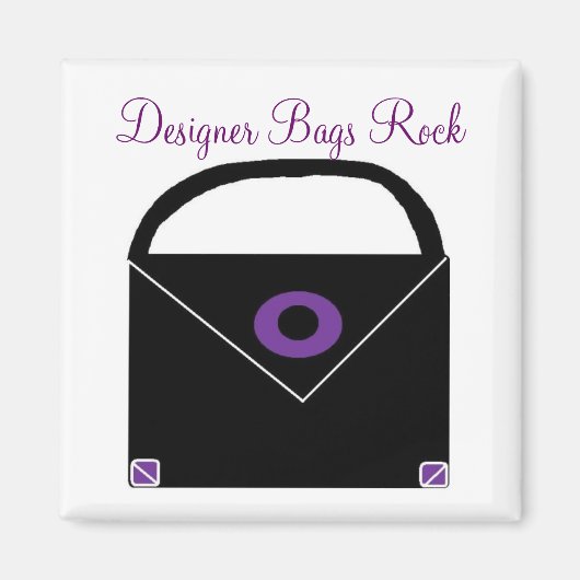 Ontwerper Tassen Rock Magneet (Voorkant)