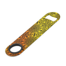 Ontwerper Trend Sun Fire Mandala Web Creation Speed Flessenopener