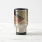 Ontwerper van de leerschool psycholoog Travel Mug Reisbeker (Center)