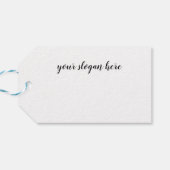 Ontwerper van de vormgeving van Bourgogne Pink mak Cadeaulabel (Achterkant Horizontaal)
