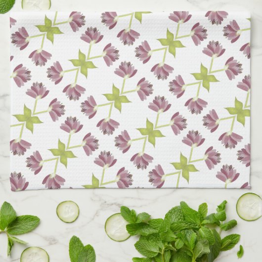 Ontwerper van een handdoek met een prottenhandje m (Gevouwen)