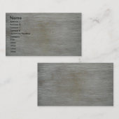 Ontwerper van grijze Visitekaartjes met scharrelko (Voorkant / Achterkant)