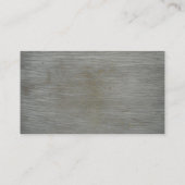 Ontwerper van grijze Visitekaartjes met scharrelko (Achterkant)