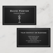 Ontwerper van theatrale filmkostuums visitekaartje (Voorkant / Achterkant)