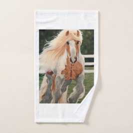 Ontwerper van "Wild Horse" Handdoek