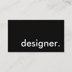 ontwerper. visitekaartje