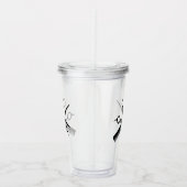 Ontwerper voor schoonheidsspecialisten acryl drinkbeker (Rechts)