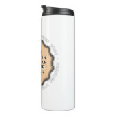 Ontwerper wint - Lettertype Thermosbeker (Geroteerd rechts)