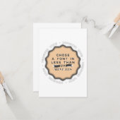 Ontwerper wint - Lettertypen Kaart (Voorkant / Achterkant in situ)