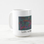 Ontwerper witte koffie mok (Voorkant links)