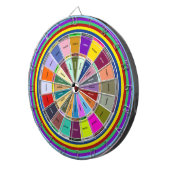 Ontwerpers Kleur Hex Code Kiezer Dartbord (Voorkant Rechts)