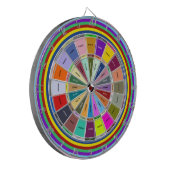 Ontwerpers Kleur Hex Code Kiezer Dartbord (Voorkant Links)