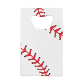 Ontwerpflesopening voor honkbal creditkaart flessenopener (Achterkant)