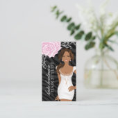 ONTWERPHAARSTYLIST-VISITEKAARTJES VISITEKAARTJE (Staand voorkant)