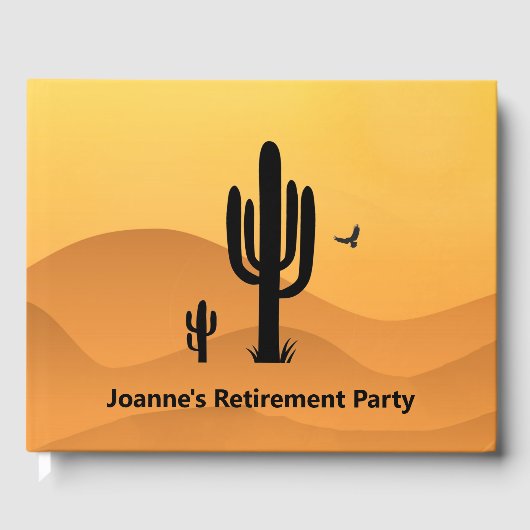 Ontwerphandboek woestijncactus gastenboek (Voorkant)