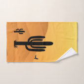 Ontwerphanddoekset woestijncactus bad handdoek (Handdoek)