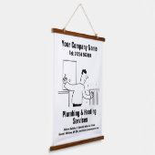 Ontwerphandleiding en verwarming Cartoon Hangend Wandkleed (Gebogen)