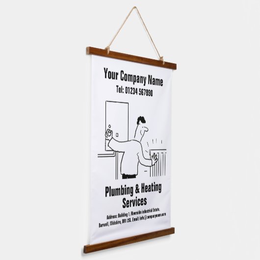 Ontwerphandleiding en verwarming Cartoon Hangend Wandkleed (Gebogen)