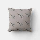 Ontwerphandtekening van de Rocket Pillow-tekening Kussen (Voorkant)