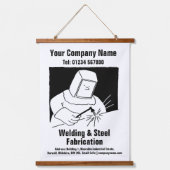 Ontwerphandvatten voor lassen en vervaardiging, Ca Hangend Wandkleed (Voorkant)