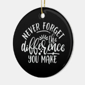 Ontwerpideaal voor de waardering van leraren keramisch ornament (Links)