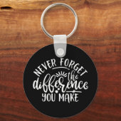 Ontwerpideaal voor de waardering van leraren sleutelhanger (Voorkant)