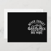 Ontwerpideaal voor onderwijswaardering briefkaart (Voorkant / Achterkant)