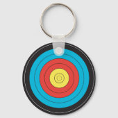 Ontwerpjuwelen "Archery Target" Sleutelhanger (Voorkant)