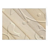 Ontwerpkaart met reliëfpapier (Voorkant Horizontaal)