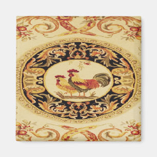 Ontwerpkaart voor Frans land & Hen Fridge Magnet