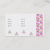 Ontwerpkaarten en/of -Visitekaartjes voor de Retro Visitekaartje (Achterkant)