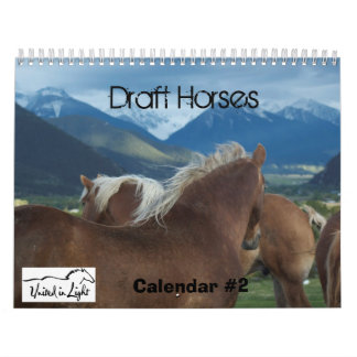 Ontwerpkalender voor paarden #2 kalender
